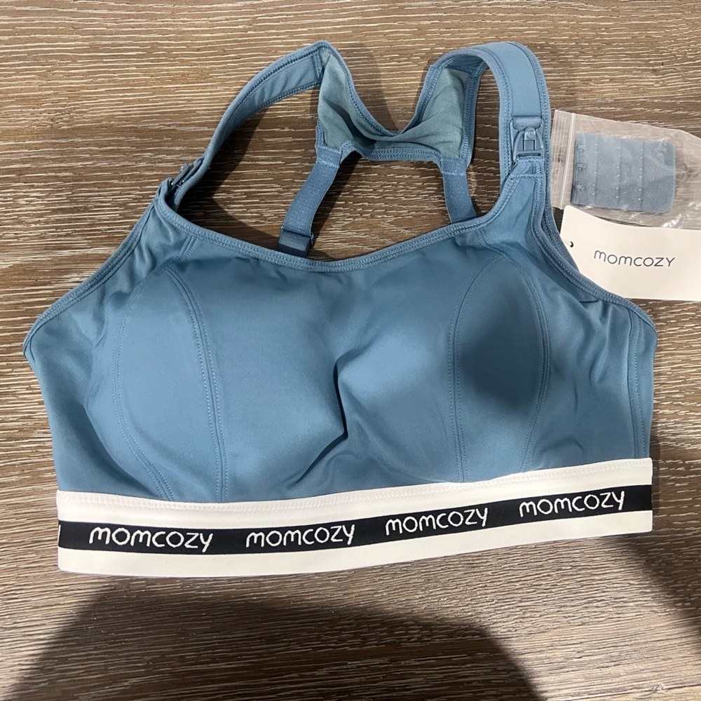 Momcozy Blue Sports Bra